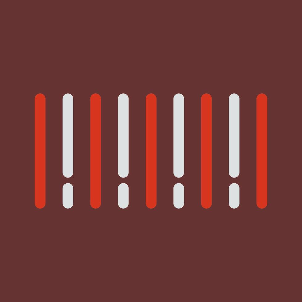 Barcode Icon Design vector