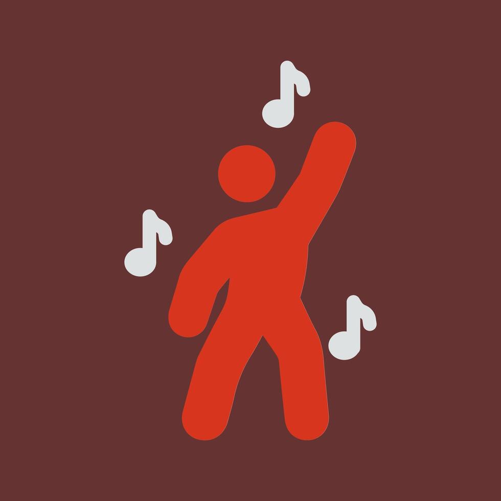 Music and Dance Icon Design vector