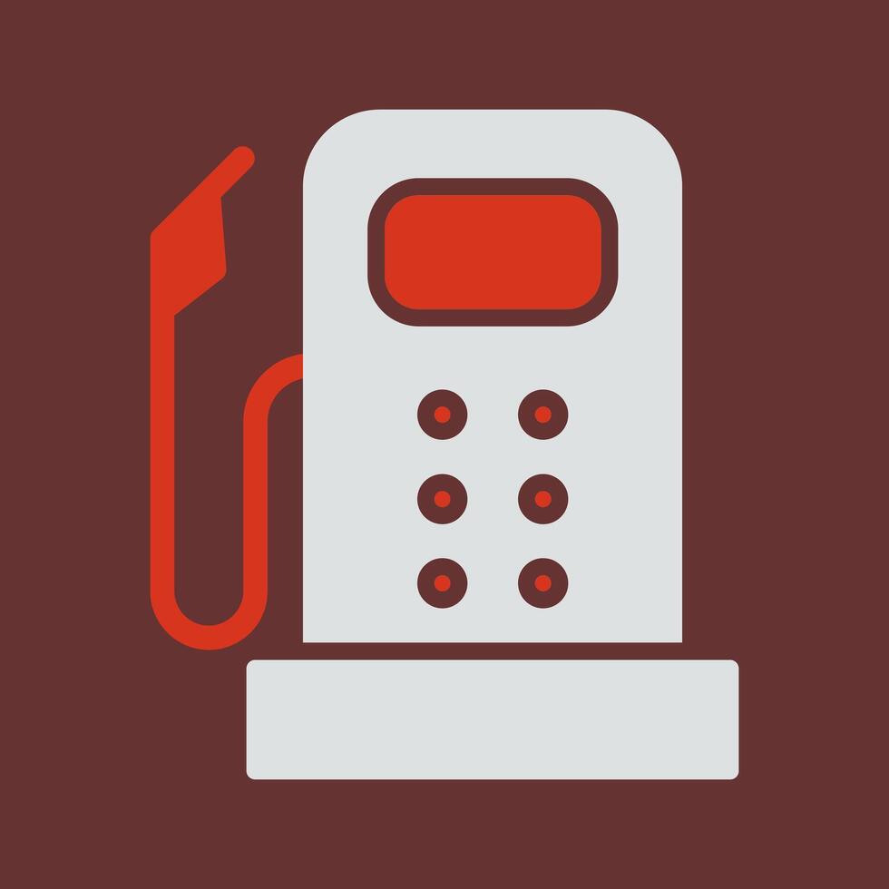 Fuel Pump Icon Design vector
