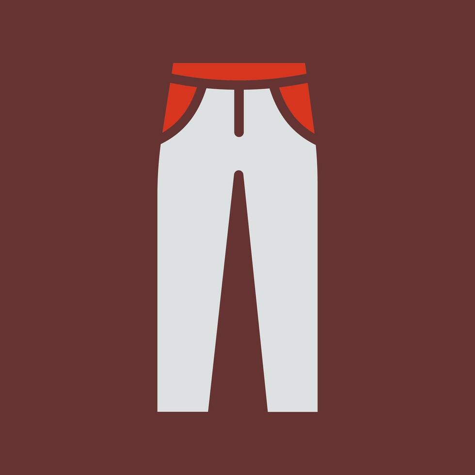Pants Icon Design vector