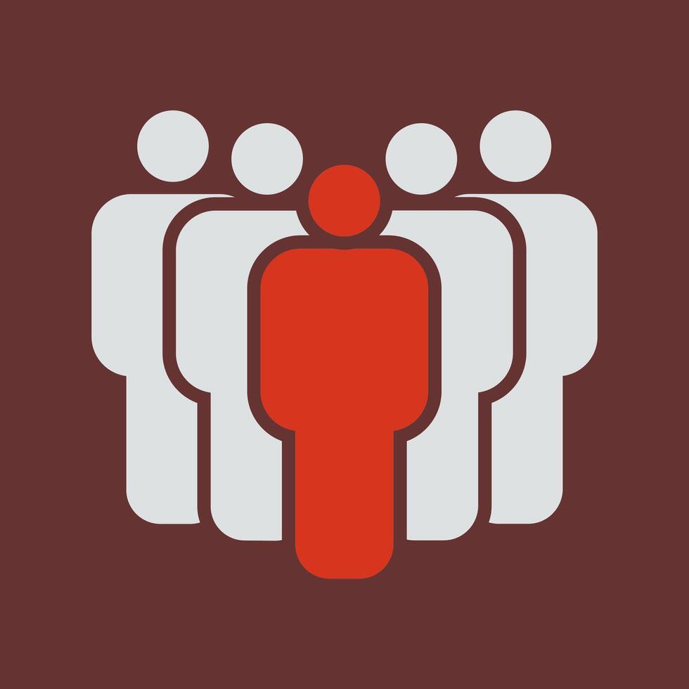 Diversity and Inclusion Icon Design vector