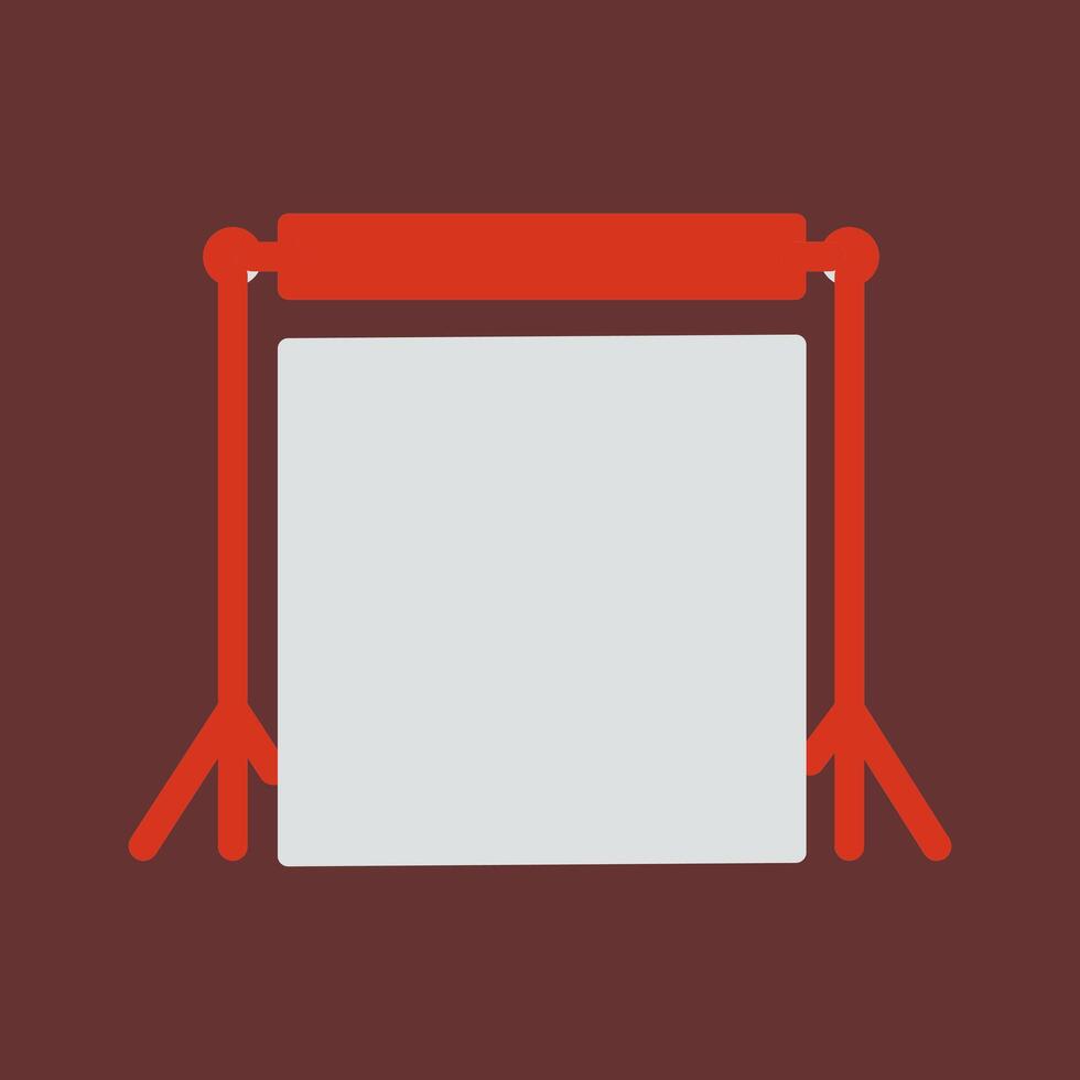 Photography Backdrops Icon Design vector