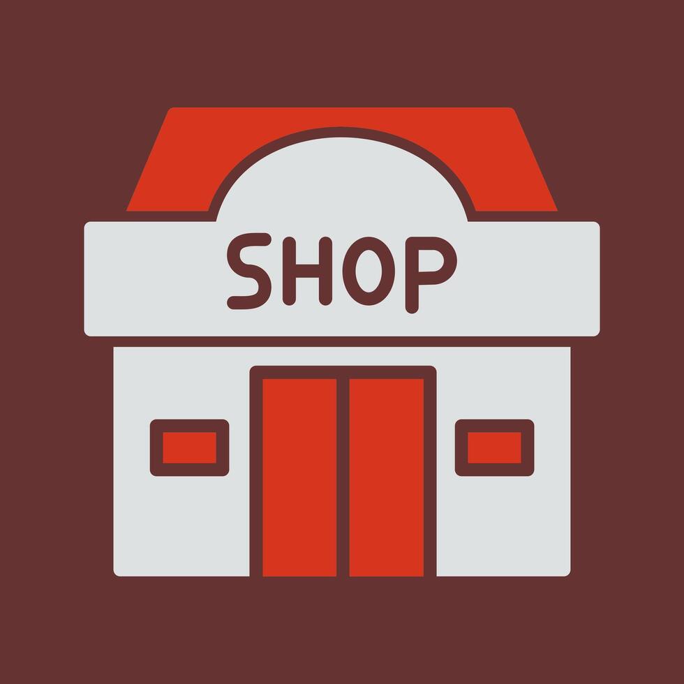 Store Icon Design vector