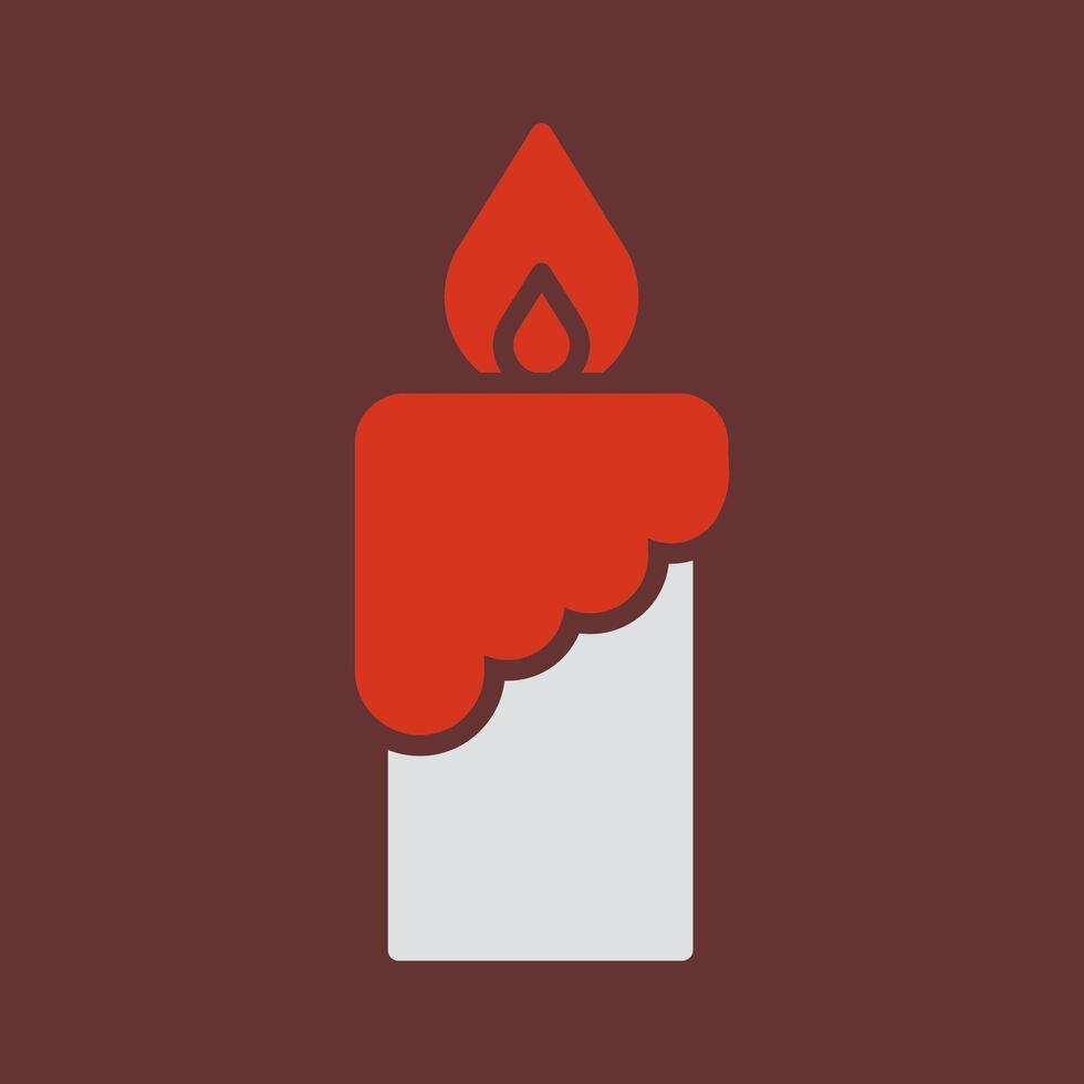 Candles Icon Design vector