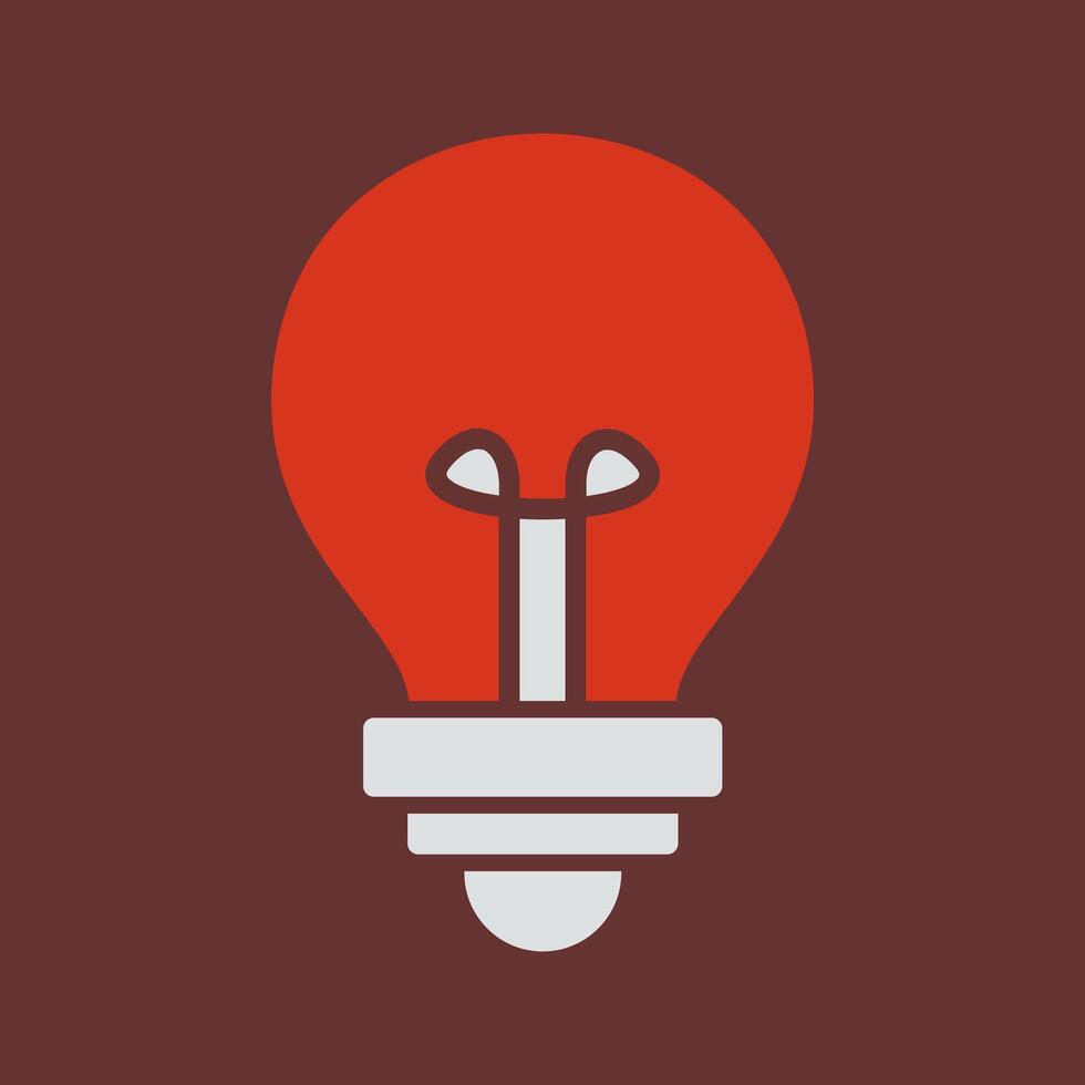 Light Bulb Icon Design vector