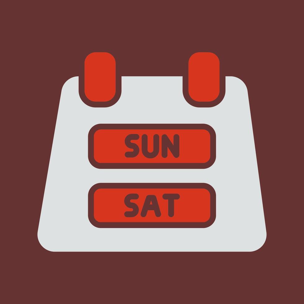 Weekend Getaway Icon Design vector