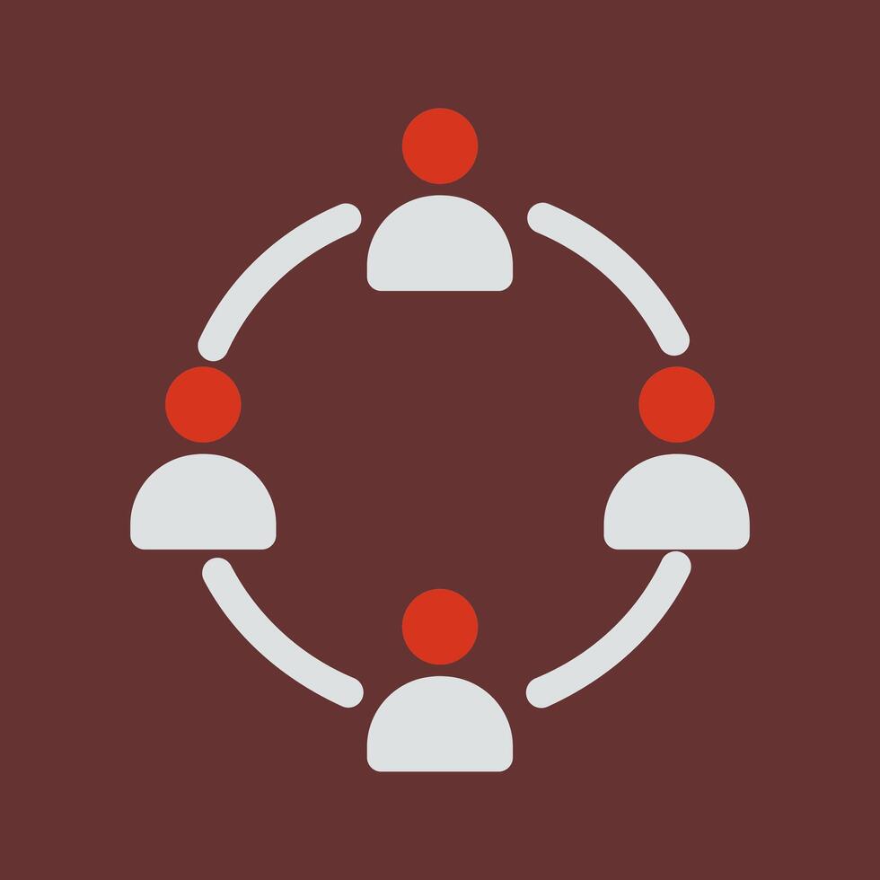 Supportive Community Icon Design vector