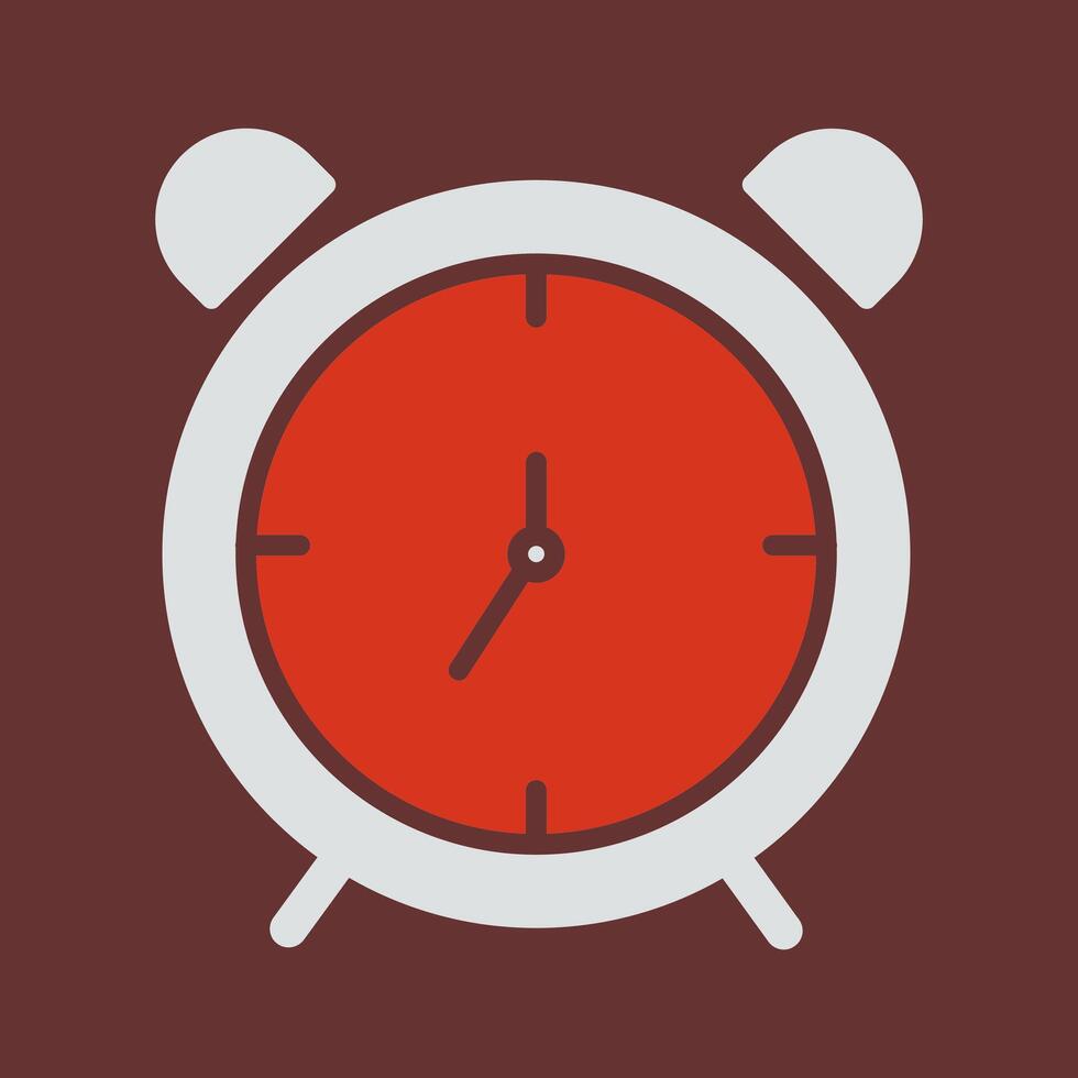 Alarm Clock Icon Design vector