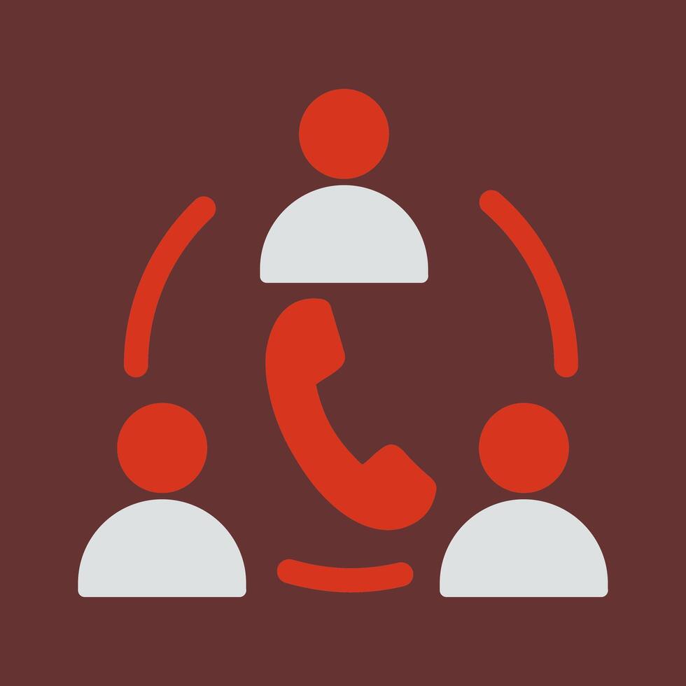Contact Team Icon Design vector