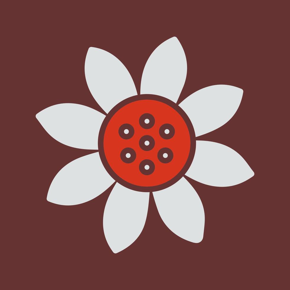 Sunflower Symbol Icon Design vector