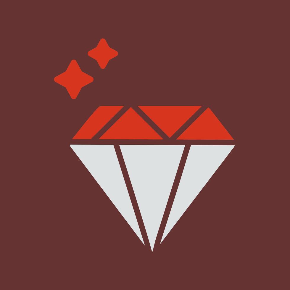 Diamond Icon Design vector