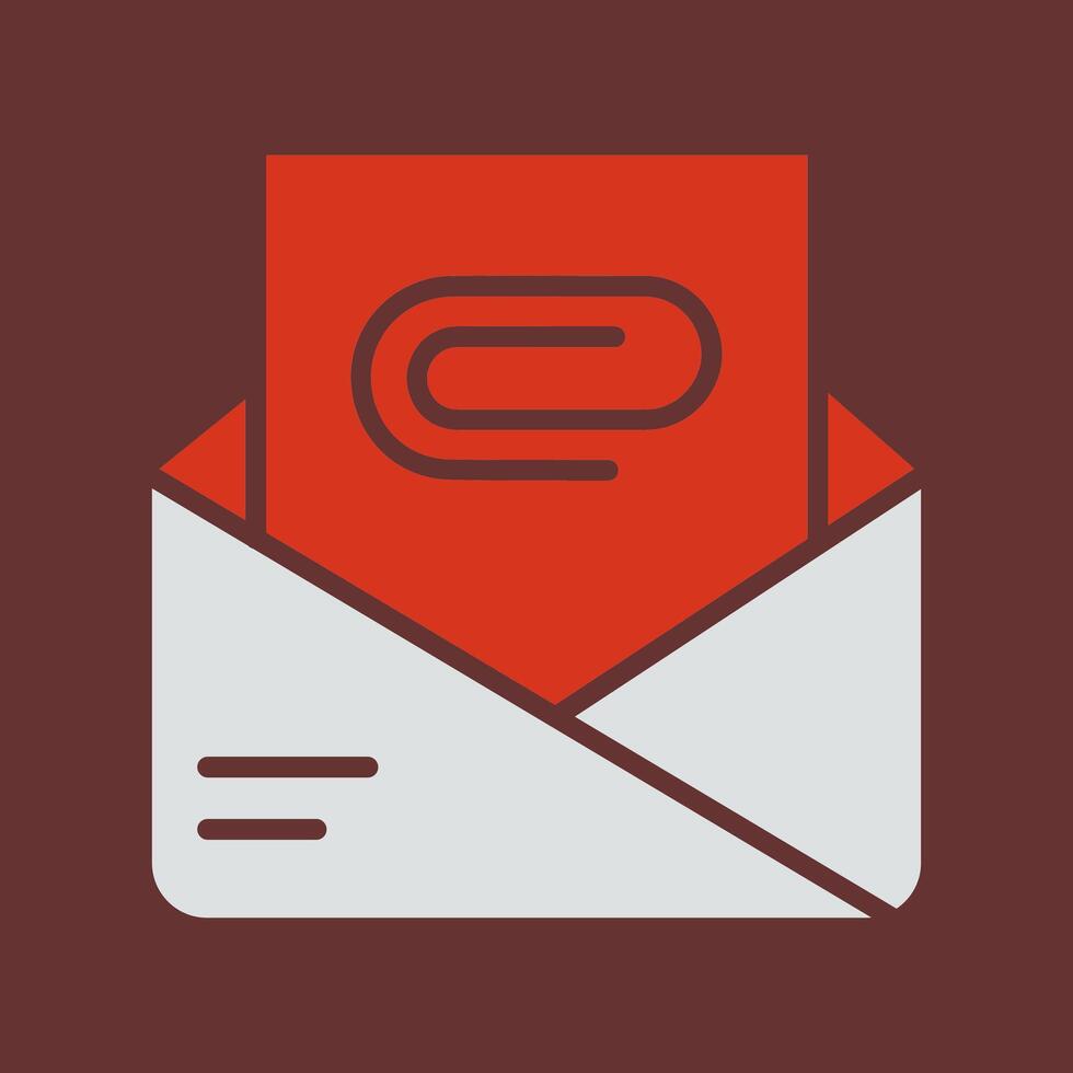Attachment Clip Icon Design vector