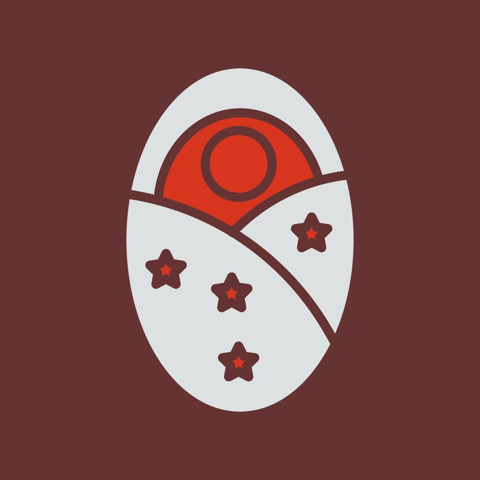 Swaddle Time Icon Design vector
