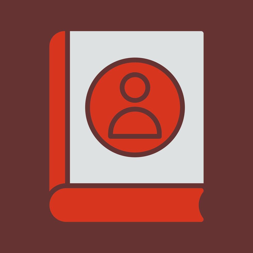 Employee Handbook Icon Design vector
