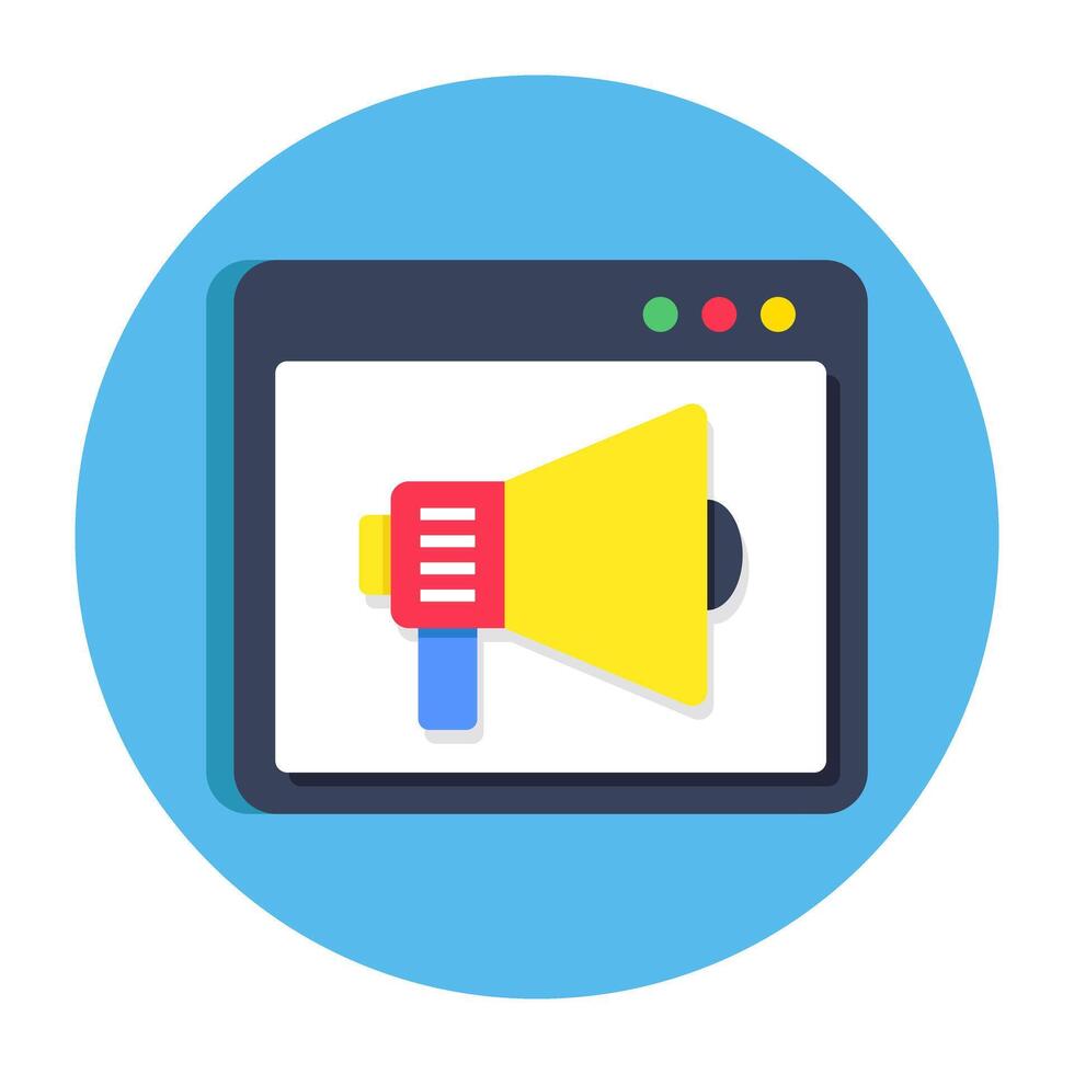 Perfect design icon of web promotion vector