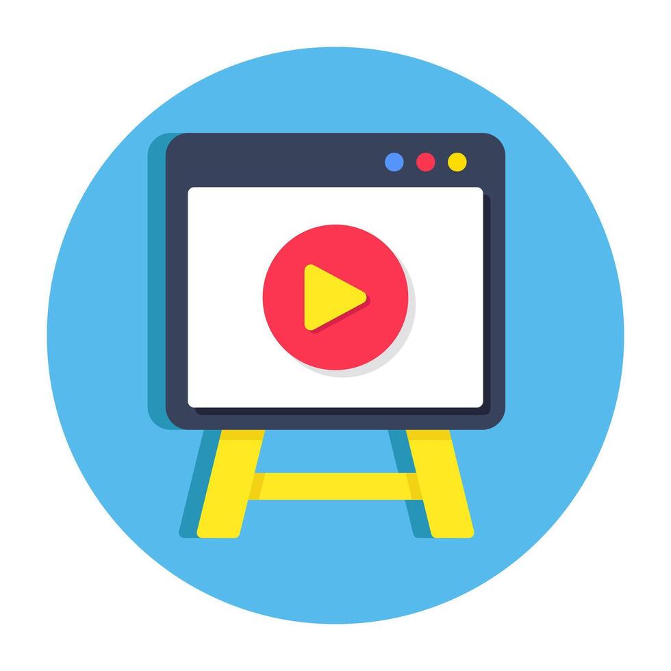 Unique design icon of web vector