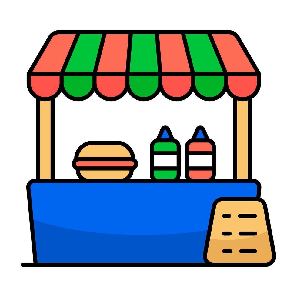 Perfect design icon of food shop vector