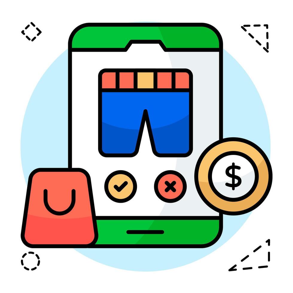 Perfect design icon of choose order vector