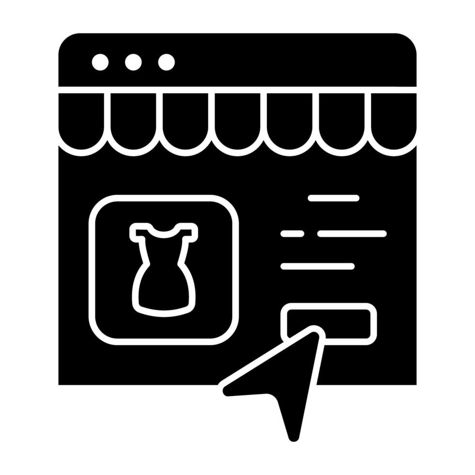 Modern design icon of web order vector
