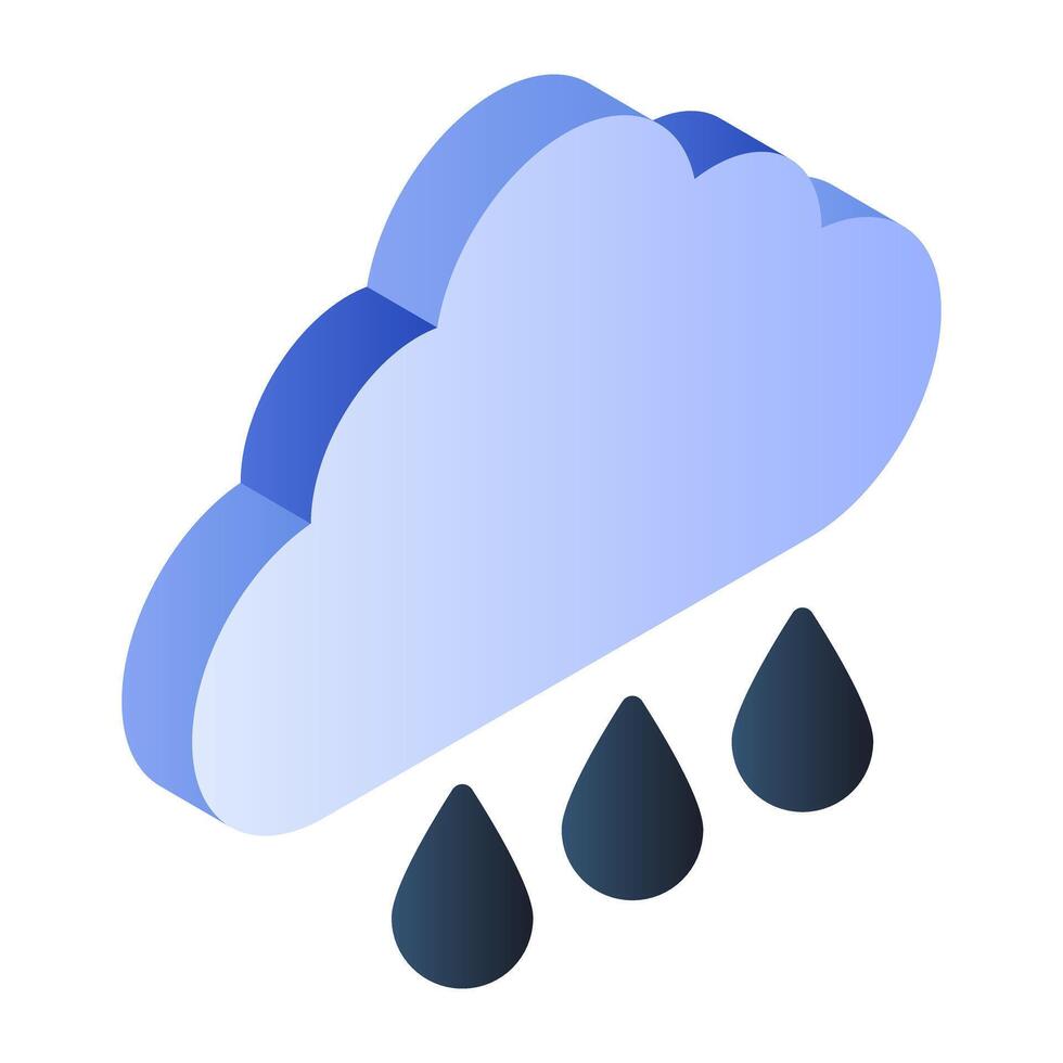 Thunderstorm icon in perfect design vector