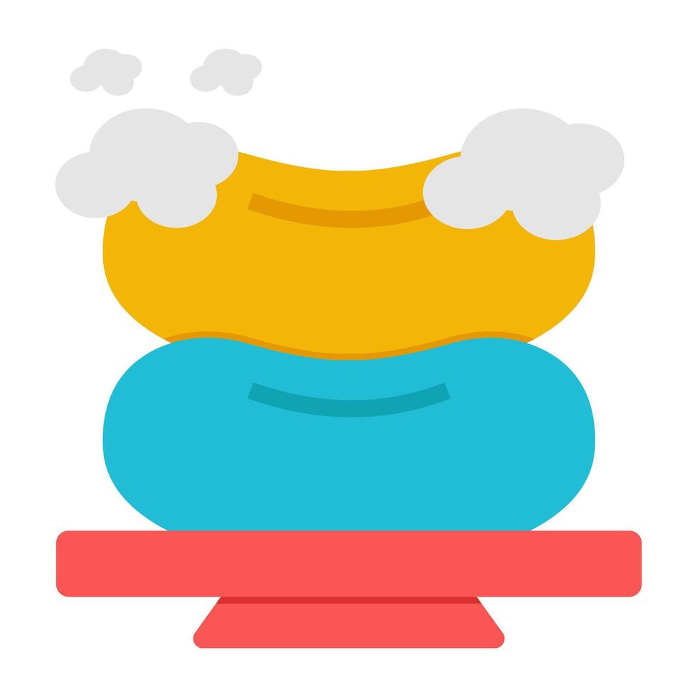 Creative design icon of soap vector