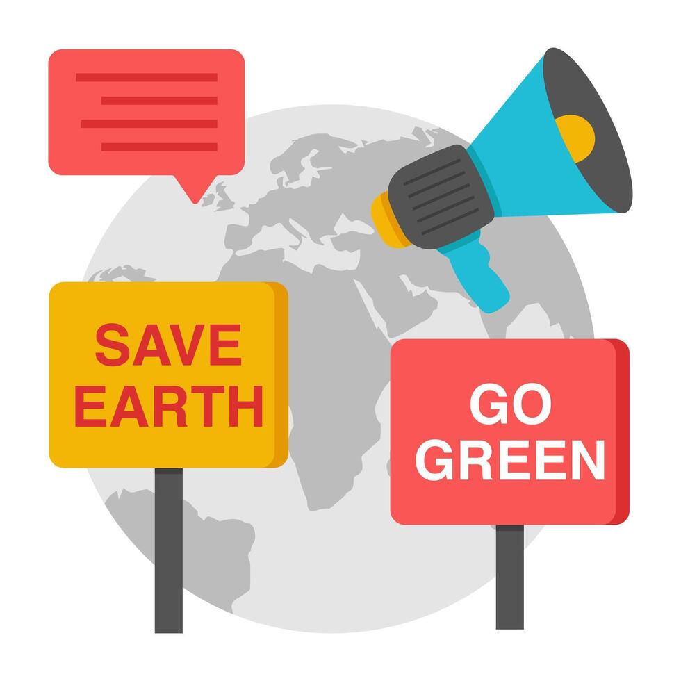 Modern design icon of global promotion vector
