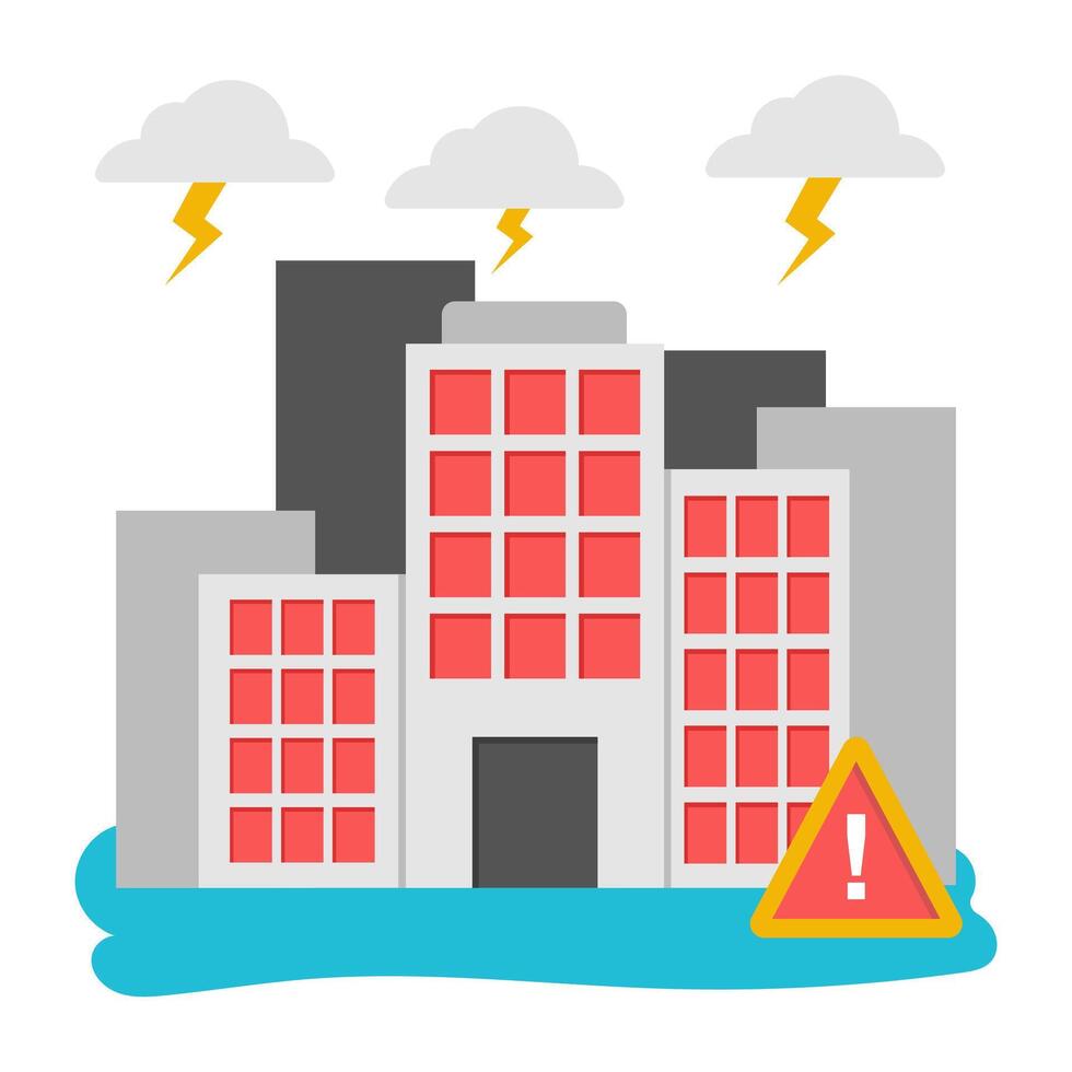 Thunderstorm icon in perfect design vector