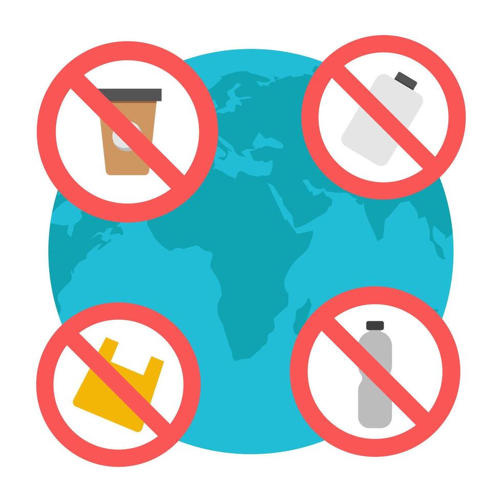 design of plastic forbidden vector