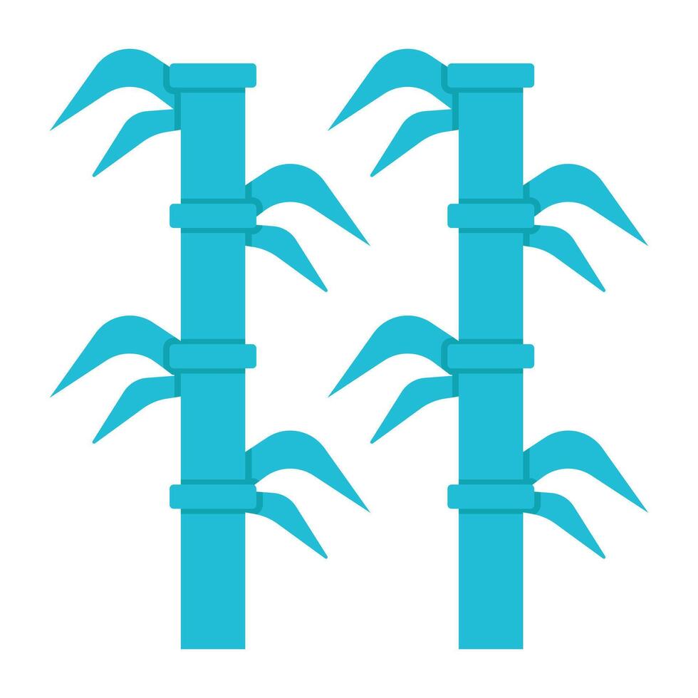 A colored design icon of shopping bag vector