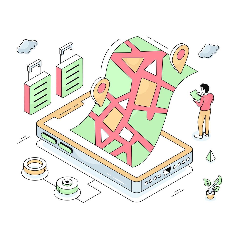 design of container loading vector