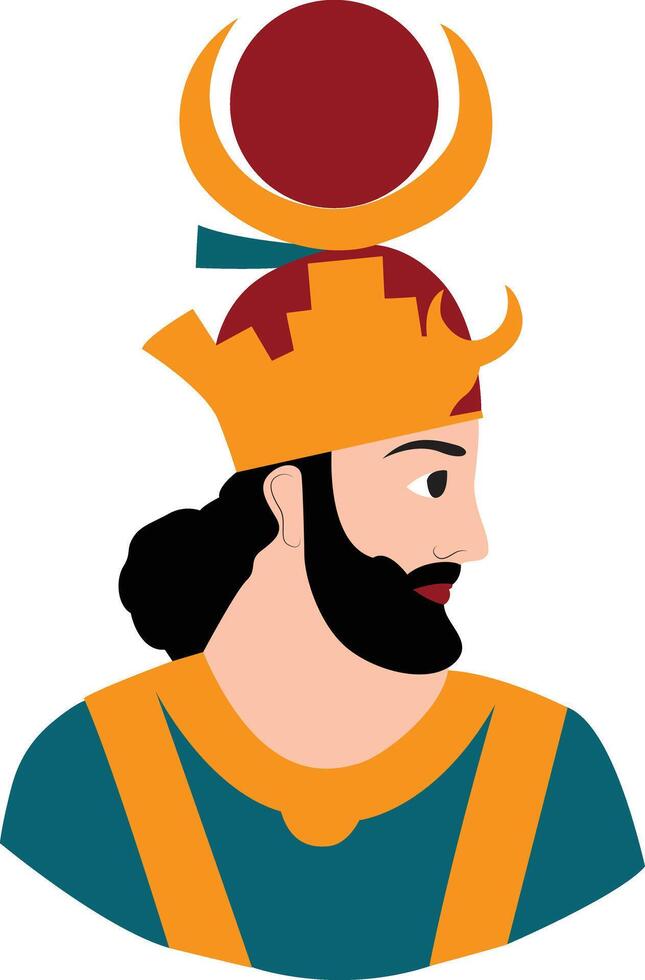 persian empire hand drawn vector