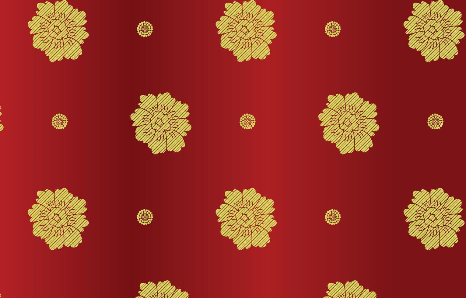 flower in indian style background vector