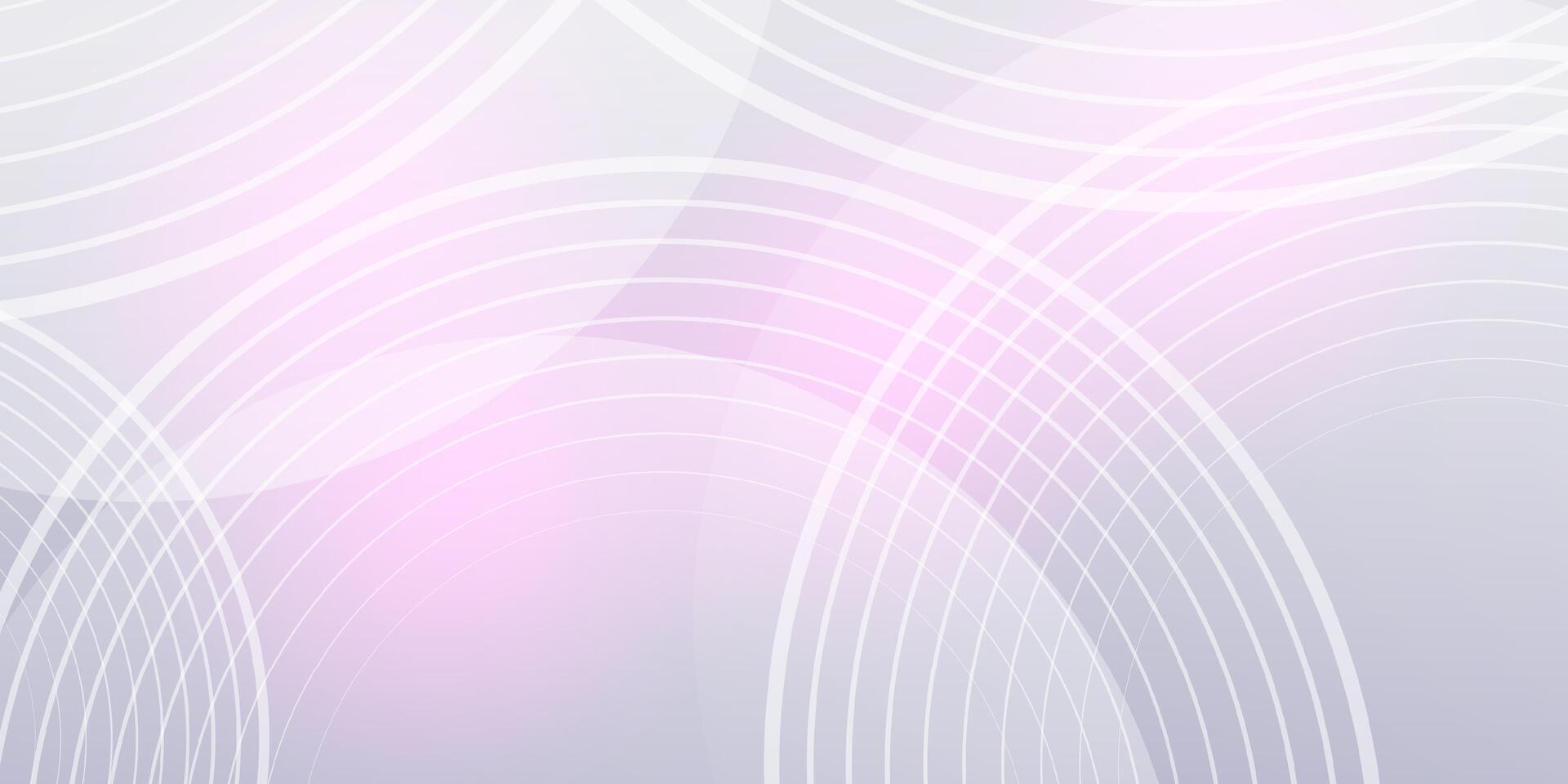 Abstract grey background with dynamic circle lines. Futuristic technology concept. vector