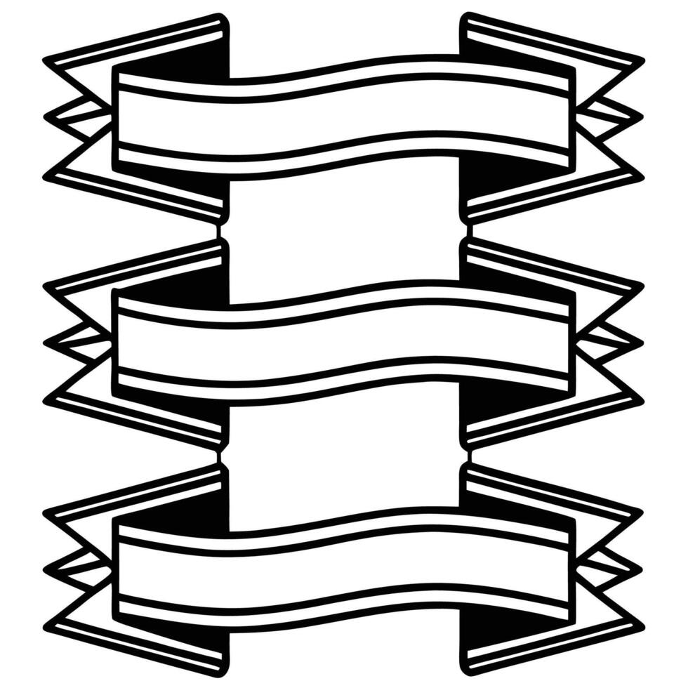 ribbons art illustration vector