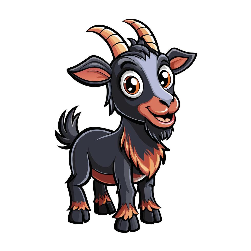 goat cartoon illustration illustration vector