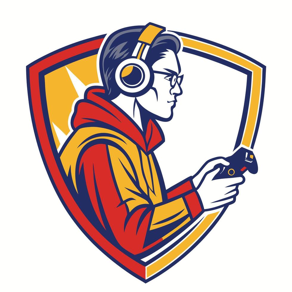 mascot icon retro retro vector