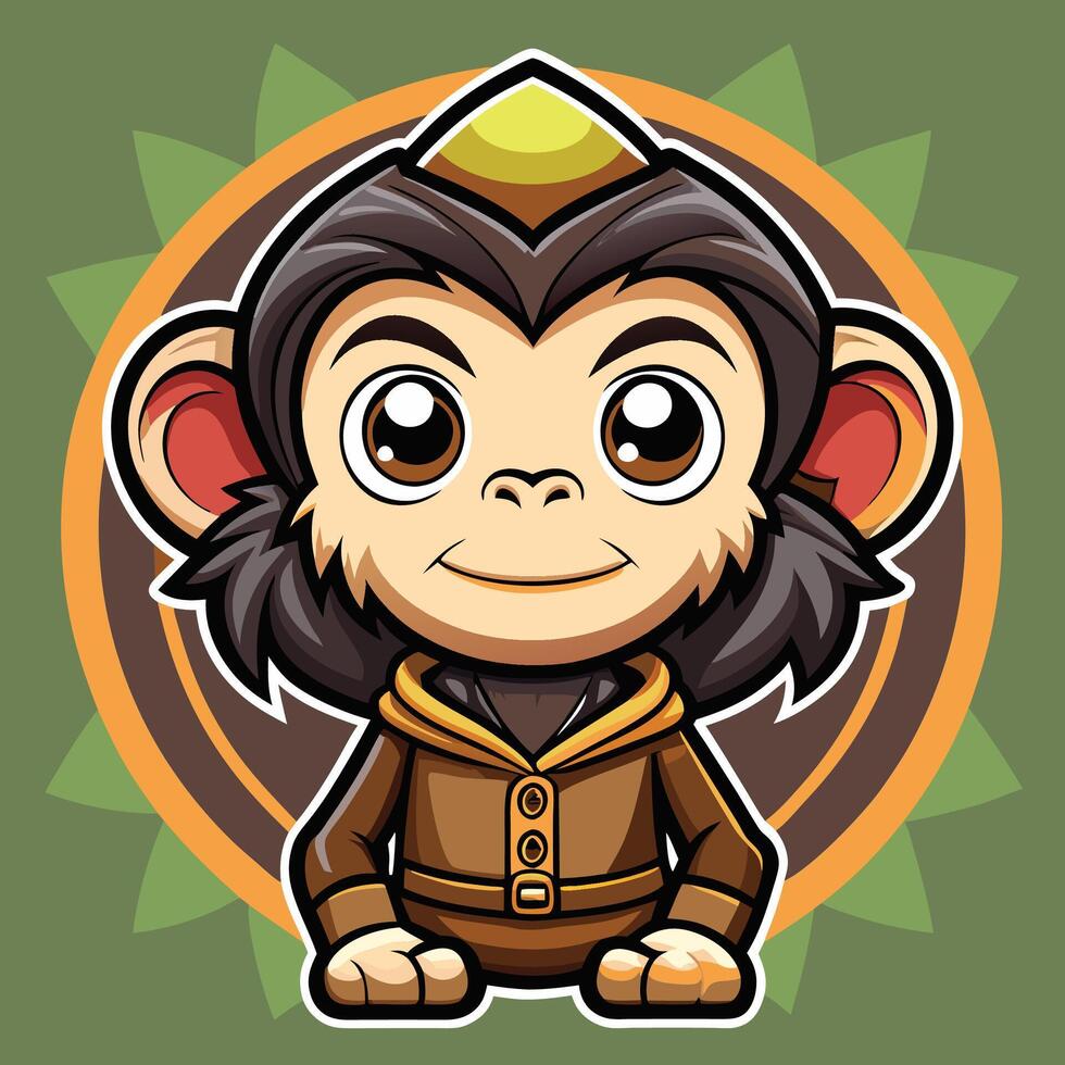 monkey king - monkey king game vector