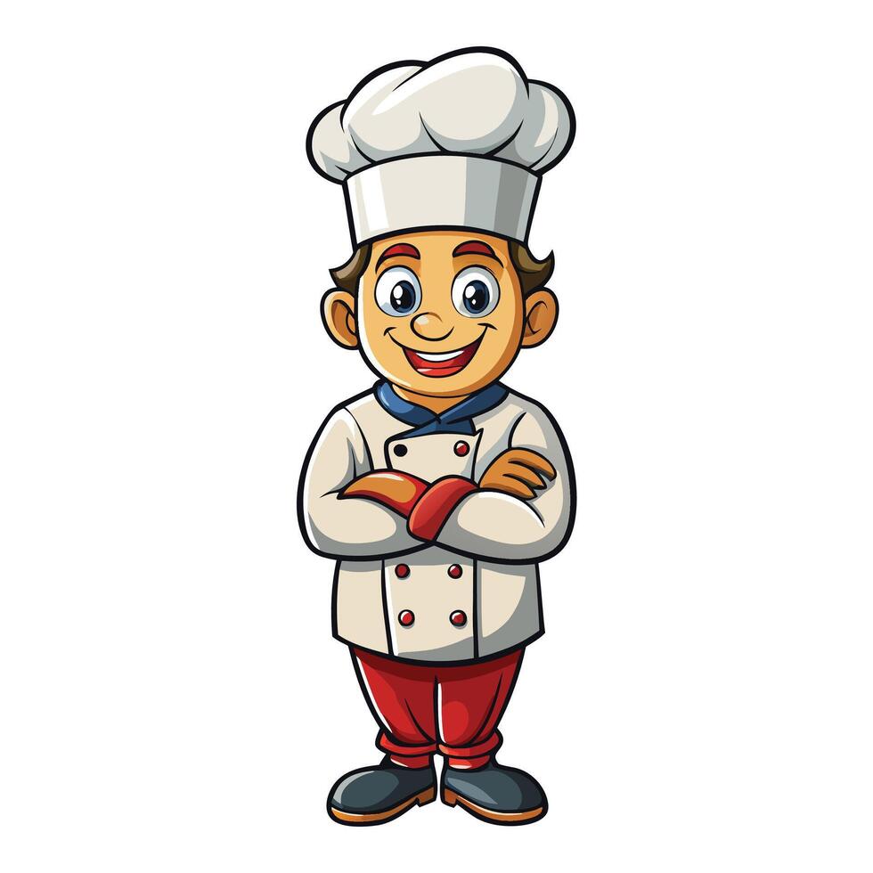 chef cartoon character vector