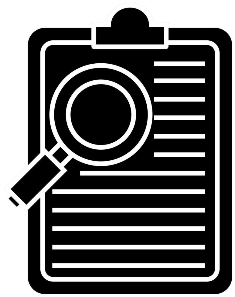 Diagnosis icon. Healthcare and medical icon. solid icon style vector