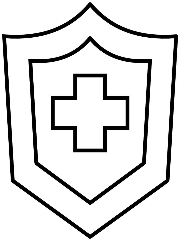 Prevention icon. outline icon style. healthcare and medical icon vector