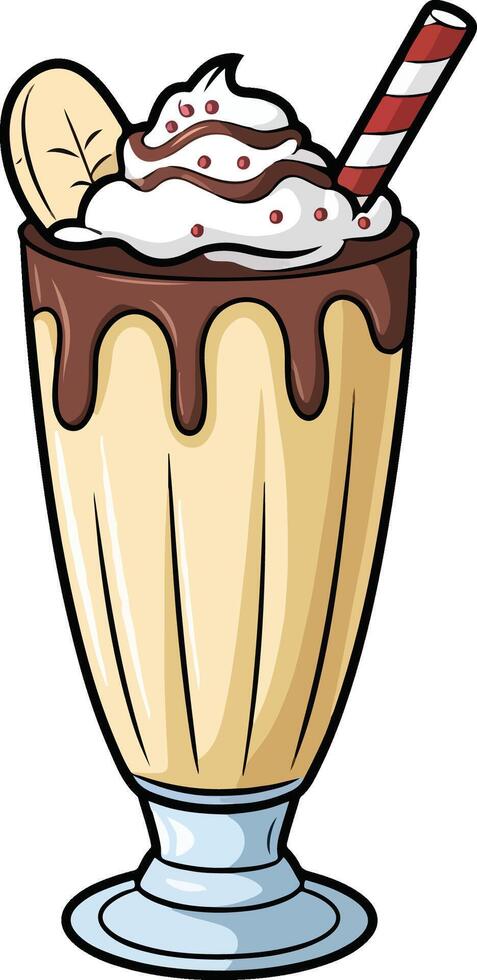 Sundae Dreams Come True vector