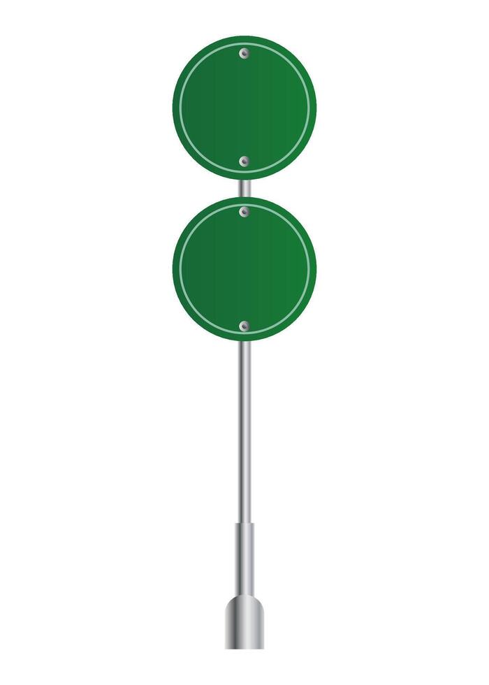 Green traffic sign. Road board text panel, mockup signage direction highway city signpost location street arrow way vector