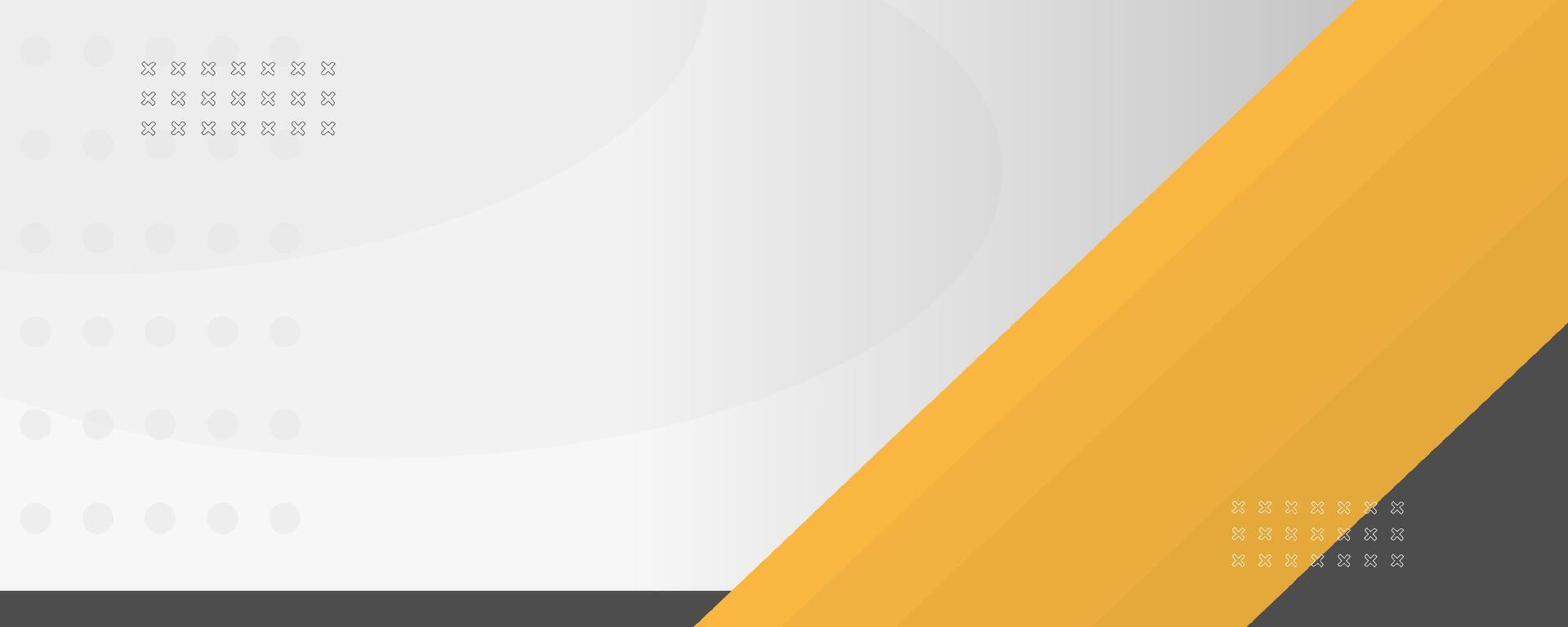 Yellow Grey Business Abstract Background vector