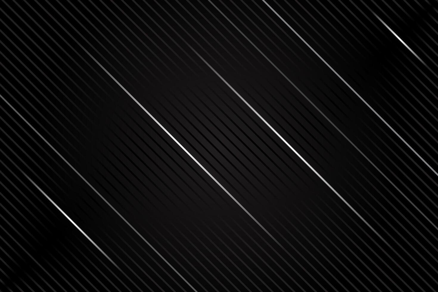 Black Line Abstract Background With Silver Highlighted Line vector