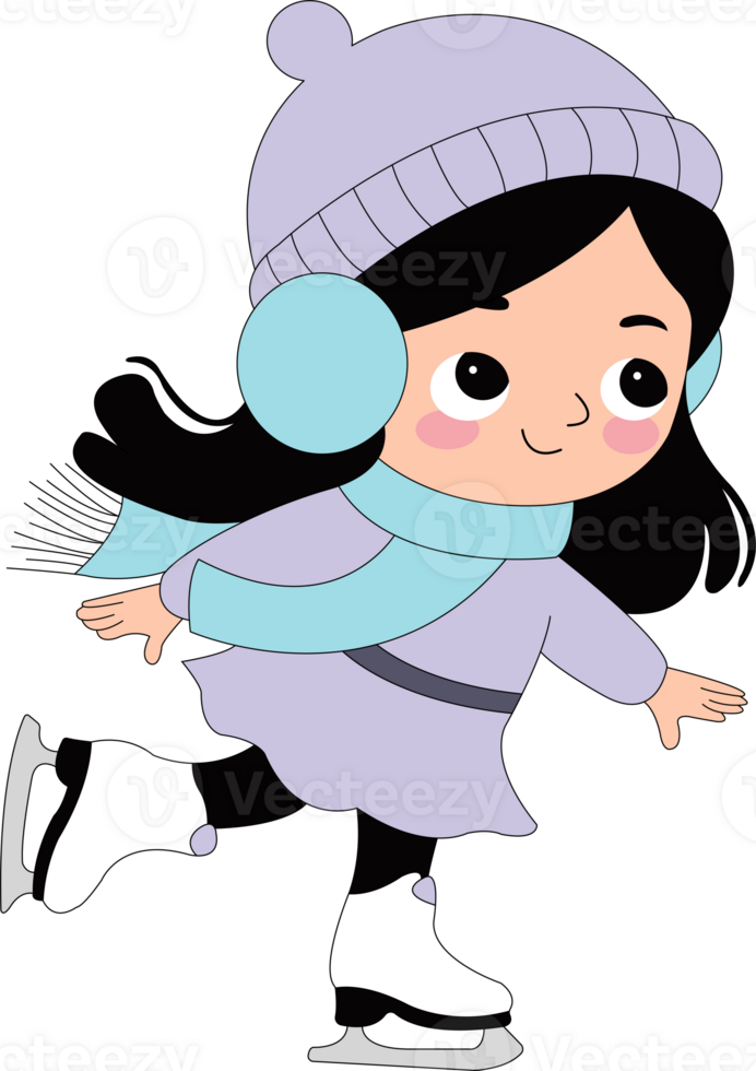 Ice skating clipart png