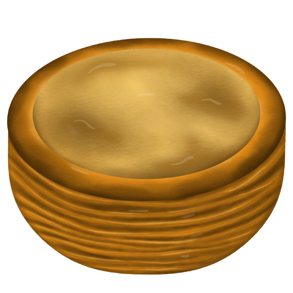 Burnt Edge Baked Egg Tarts png