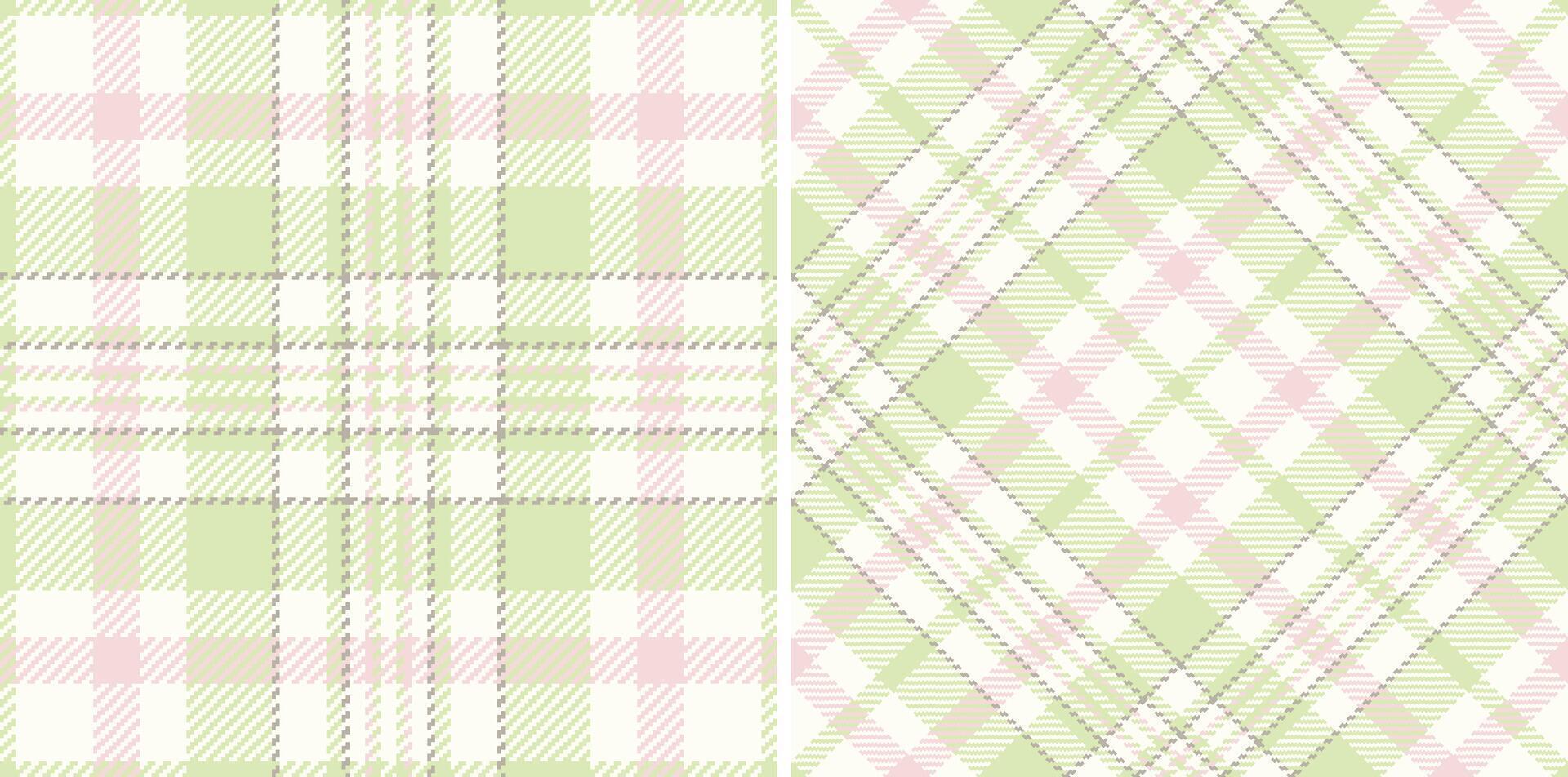 Textile texture tartan of fabric seamless with a check plaid pattern background. Set in spring colors in thanksgiving fashion for a cozy celebration. vector