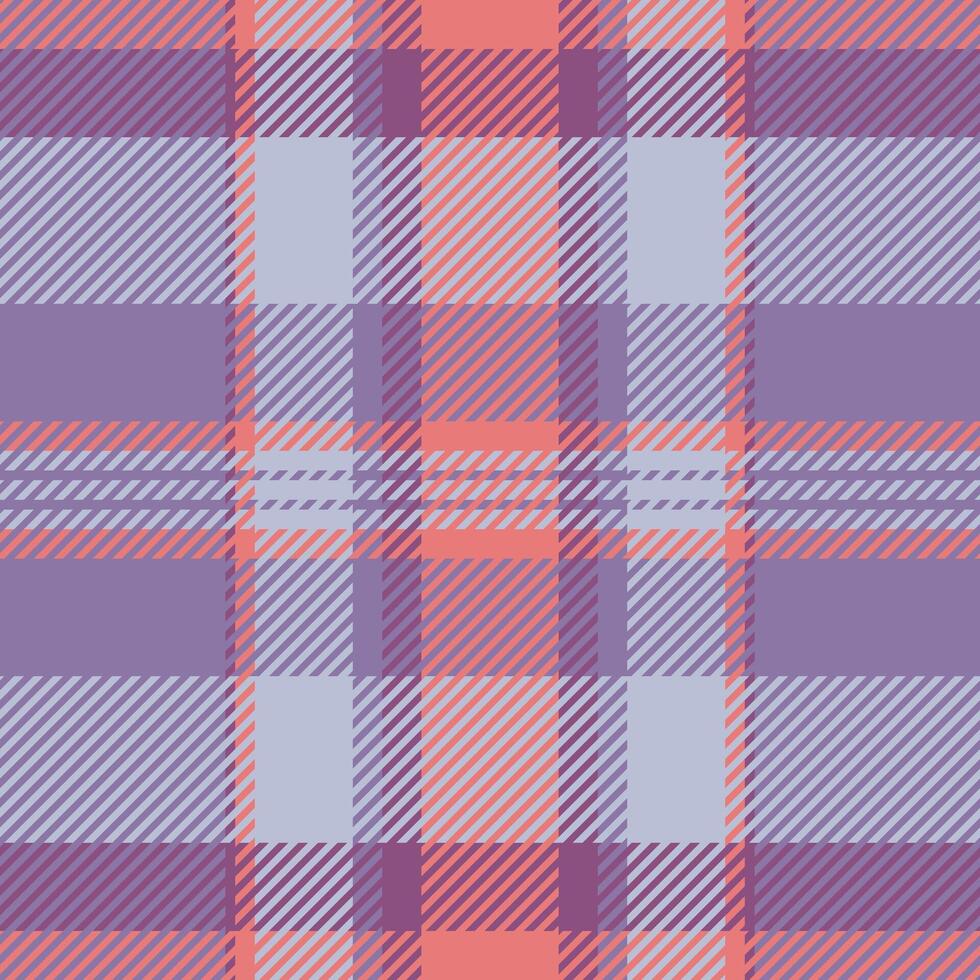 Male pattern fabric seamless, furniture check textile background. Close up plaid tartan texture in pastel and light colors. vector