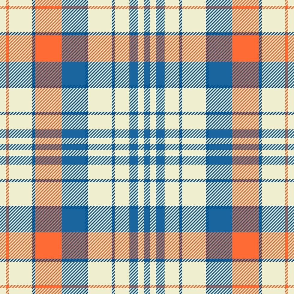 Glen background check tartan, spring pattern plaid seamless. Printing fabric texture textile in light and cyan colors. vector