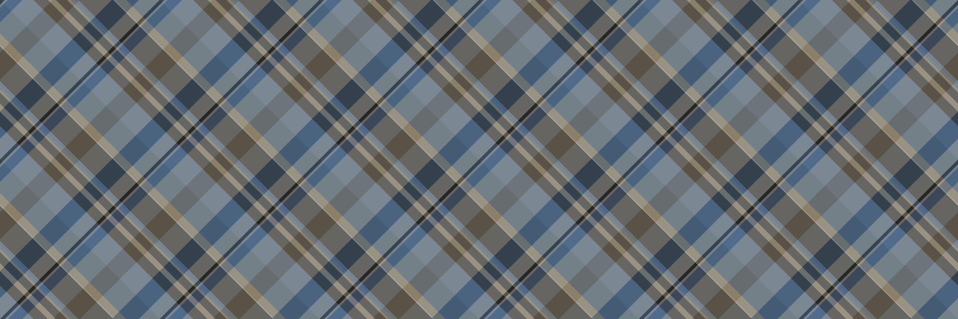 Guy background seamless plaid, website texture fabric pattern. Grey check tartan textile in pastel and grey colors. vector